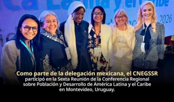 Salud de México expone en Uruguay acciones contra embarazo adolescente y matrimonio