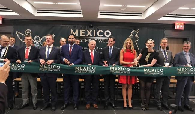 Canciller mexicano concluye gira en Nueva York para promover inversión en México