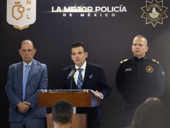 Fuerza Civil asciende a 500 elementos; Nuevo León reporta baja en delitos