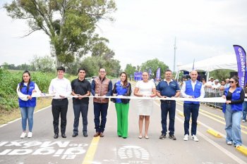 Rehabilitan 8 km de la Carretera Estatal 90 en Pabellón de Arteaga