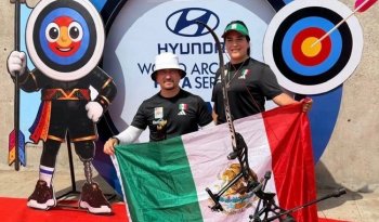 Samuel Molina gana oro en Serie Mundial de Para Tiro con Arco 2026