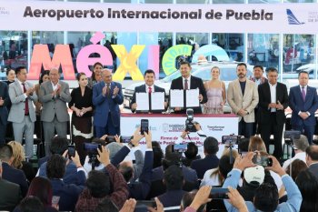Aeropuerto de Puebla recibirá inversión de más de mil mdp para ampliarse