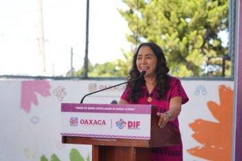 DIF Oaxaca entrega 356 canastas alimentarias en Ejido Guadalupe Victoria y San Luis