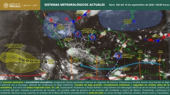 Oaxaca espera lluvias y tormentas vespertinas; oleaje elevado en la costa