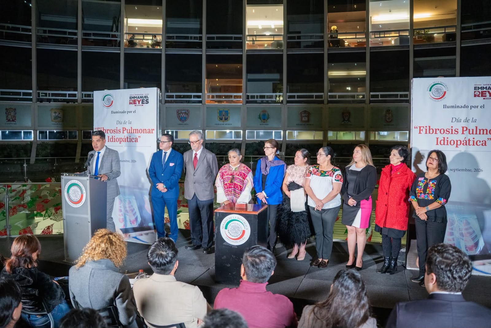 Senado pone la salud respiratoria en el centro: Emmanuel Reyes lleva la fibrosis pulmonar a la agenda nacional