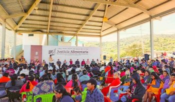 Agricultura entrega maíz y frijol a 770 familias de Chilapa; apicultores podrán exportar