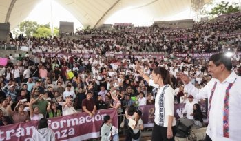 Sheinbaum: 1.7 millones en Oaxaca reciben Programas para el Bienestar con inversión de 36