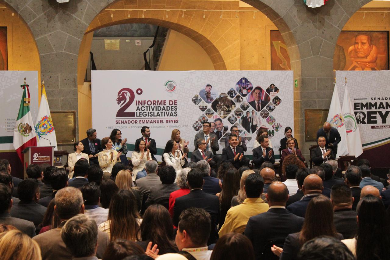 Trabajo, resultados y compromiso: Emmanuel Reyes rinde cuentas y va por más para Guanajuato