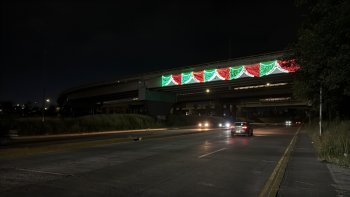 Instalan iluminación temática en 19 bajo puentes de la zona metropolitana de Puebla
