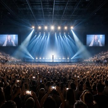 Céline Dion regresa a los escenarios tras seis años de ausencia con concierto en París
