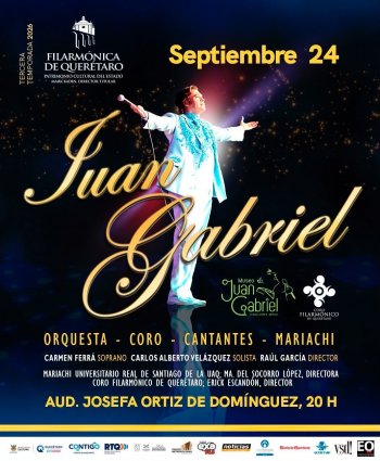 OFEQ ofrecerá homenaje sinfónico a Juan Gabriel el 24 de septiembre