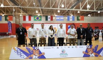 Mérida inaugura la Copa del Mundo de Futsal Down 2026 con 120 deportistas de seis países