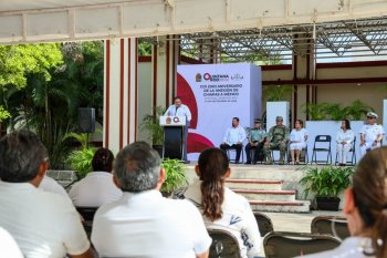 Quintana Roo conmemora 202 años de la anexión de Chiapas a México