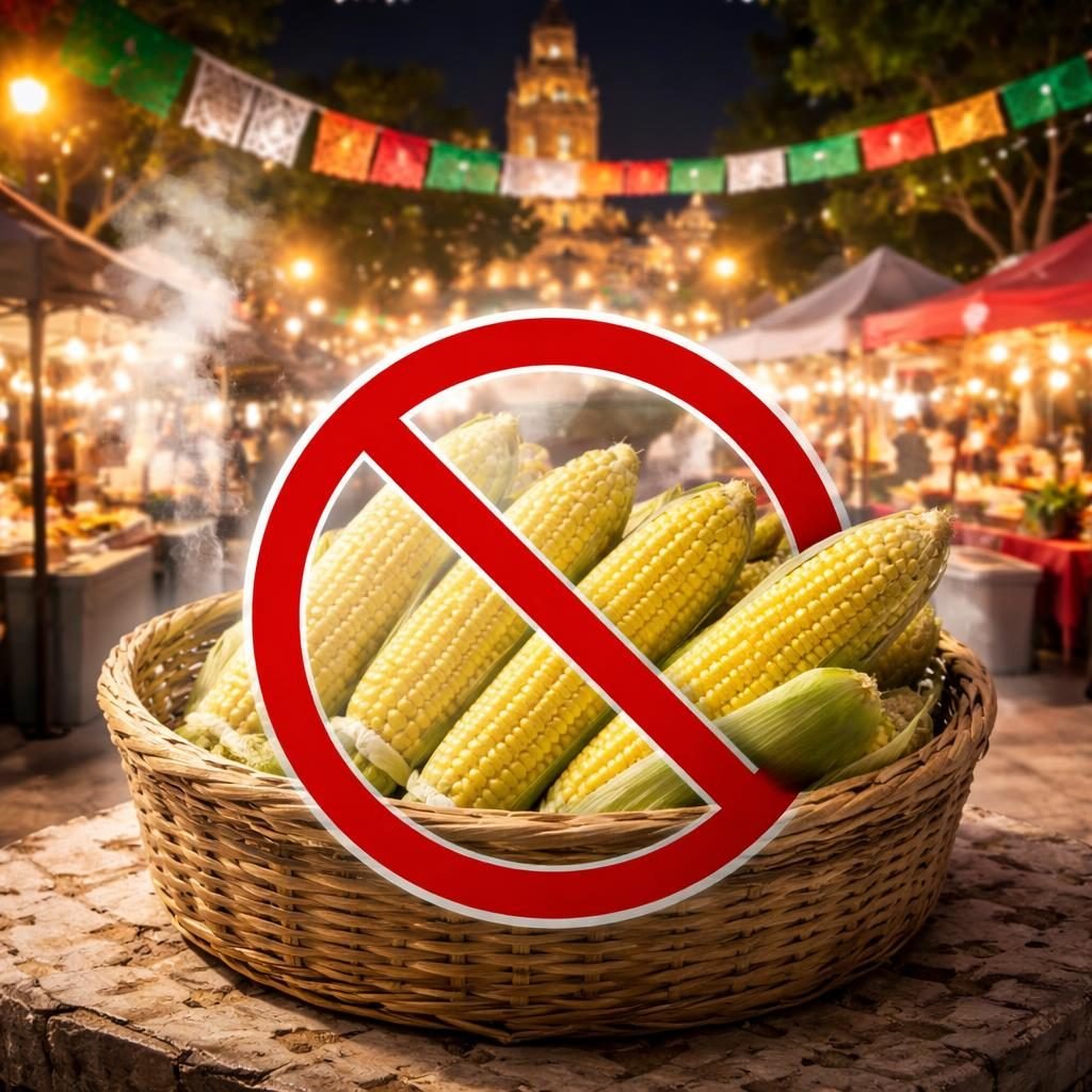 Cuernavaca restringe venta de elotes enteros durante el Grito de Independencia 2026