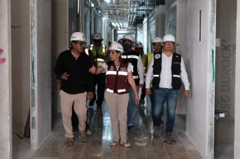 Ampliación del Hospital del ISSSTE en Chetumal registra 58% de avance