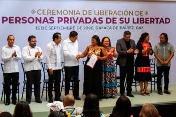 Oaxaca entrega 341 boletas de liberación en Fiestas Patrias; suman 4 mil 282 desde 2022