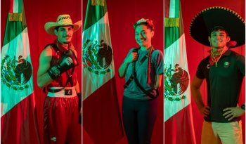 Atletas mexicanos comparten el orgullo de representar al país en el marco del 216