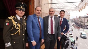 Desfile del 16 de septiembre en Morelia reúne a 7 mil 718 participantes