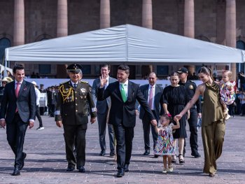 Desfile por el 216 Aniversario de la Independencia reúne a más de 2 mil personas en