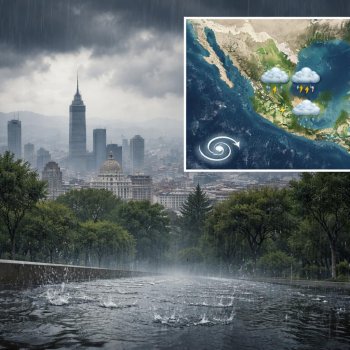 Clima en México: lluvias en el centro del país, incluida la CDMX