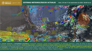 Lluvias fuertes y oleaje elevado en Oaxaca; temperaturas mínimas de hasta 8 grados