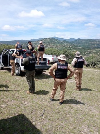 Realizan prospección forense en Genaro Codina; buscan a dos adolescentes en Zacatecas