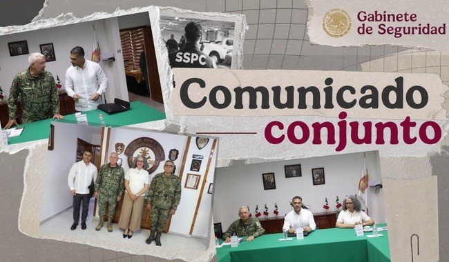 Gabinete de Seguridad supervisa en Mazatlán despliegue de más de 20 mil elementos