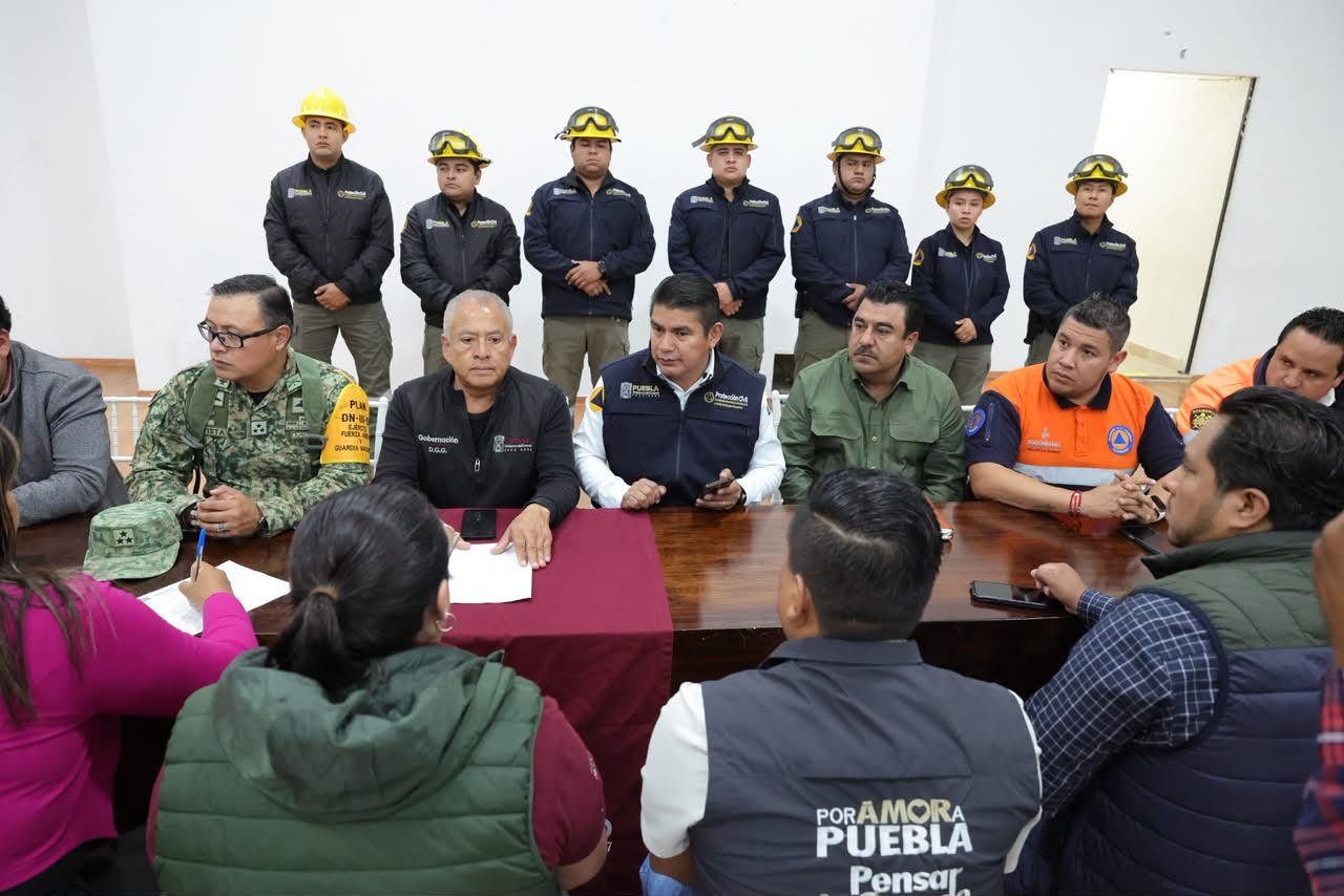 Sin daños en Puebla tras lluvias; mantienen monitoreo en Sierra Norte y Nororiental