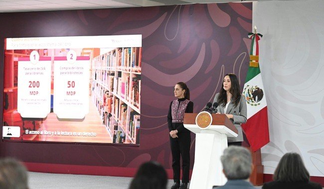 Tasa cero en IVA para librerías, incluida en el Paquete Económico 2027