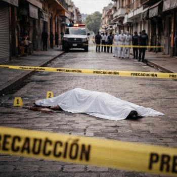 Localizan a hombre sin vida en pleno centro de Zitácuaro