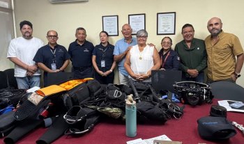 SEDETUR y Aduanas de Cancún acuerdan facilitar el ingreso de equipo de buceo