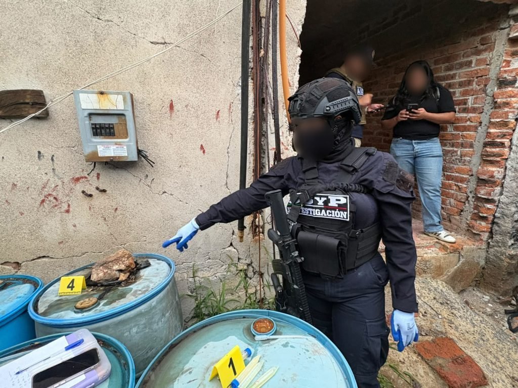 Catean inmueble en La Hacienda, Salamanca, por presuntos precursores químicos