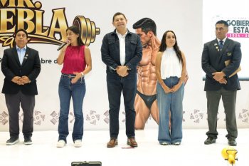 Más de 400 atletas compiten en selectivo de Mister Puebla rumbo a Mister México 2026
