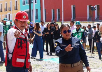 Segundo Simulacro Nacional 2026 en Puebla: 1.5 millones de participantes y 31 mil