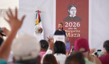 Sheinbaum destaca pensiones y obra pública en Chihuahua; supervisará hospital del ISSSTE