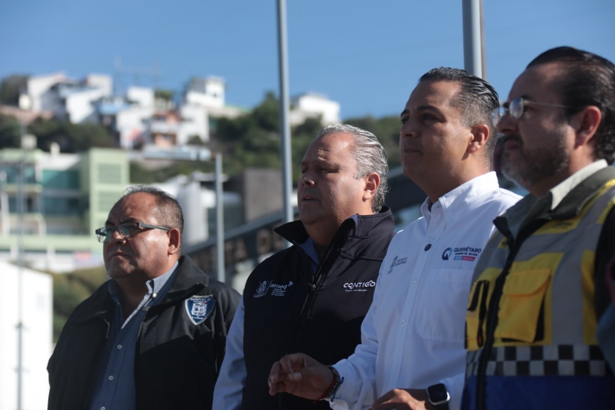 Querétaro implementa operativo vial por obras en la carretera 57