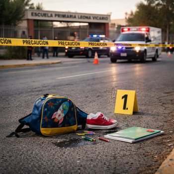 Atropellan a niño que iba a la primaria; CGSV lo responsabiliza