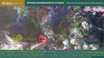 Lluvias y oleaje elevado en Oaxaca por posible ciclón al suroeste del país