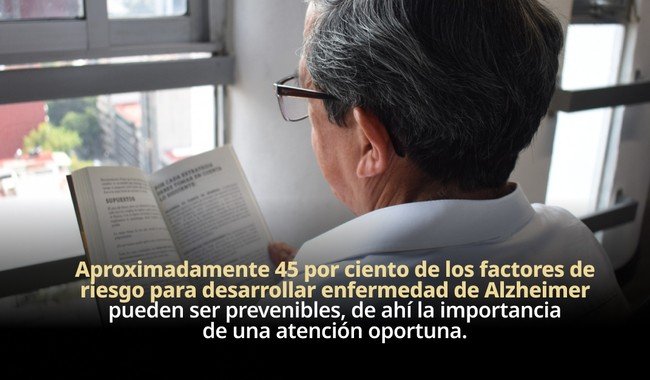 45% de los factores de riesgo de Alzheimer son prevenibles: especialista del INNNMVS