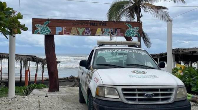 Suspenden clases en 7 municipios de Michoacán por huracán Polo; hay 19 albergues