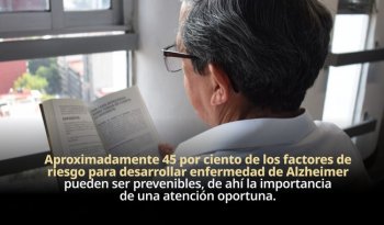 45% de los factores de riesgo de Alzheimer son prevenibles: especialista del INNNMVS