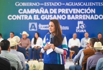 Aguascalientes entrega más de 300 paquetes contra el gusano barrenador del ganado