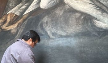 CENCROPAM restaura 33 murales de Orozco, Alva de la Canal y Leal en San Ildefonso