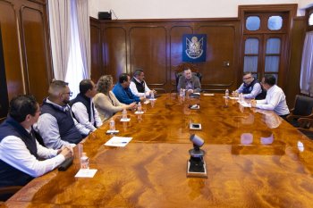 Kuri recibe a representantes de peregrinaciones queretanas al Tepeyac