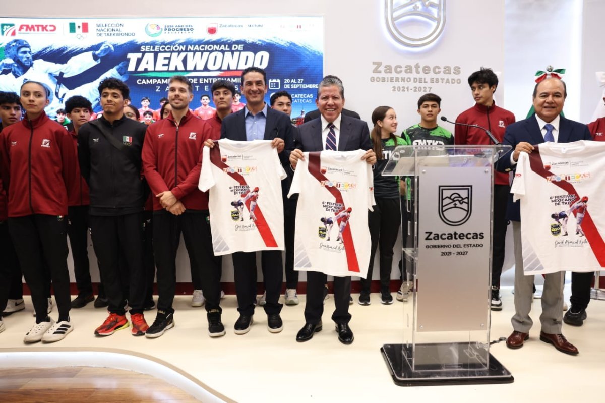 Zacatecas será sede del Campeonato Nacional de Taekwondo G10 con 2,523 participantes
