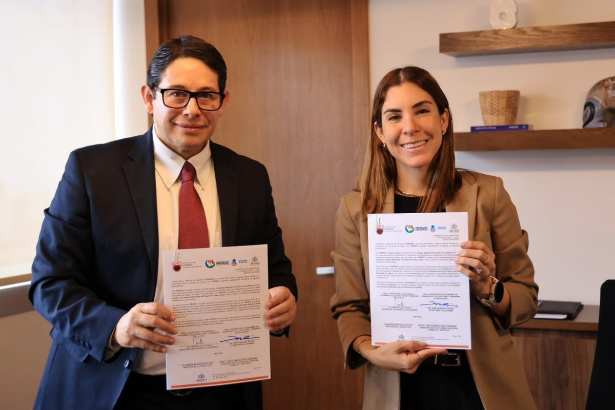 Zacatecas y Jalisco firman convenio económico: industria, innovación y tequila-mezcal