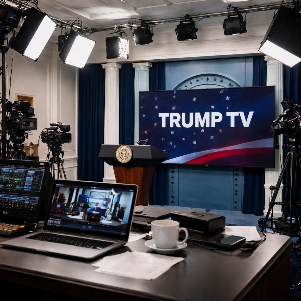 Casa Blanca lanza Trump TV, su canal 24/7 en YouTube, tras vetar a CNN, Politico y MS NOW