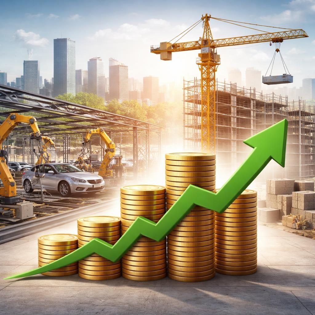Economía mexicana crece 2.5% anual en agosto de 2026; manufactura y construcción impulsan el avance