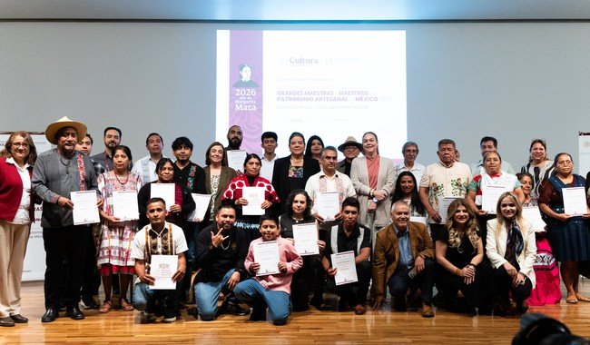 Fernando Solís Luna gana el Galardón Nacional del Concurso Grandes Maestros Artesanos 2026