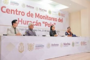 Guerrero definirá suspensión de clases según evolución del huracán Polo